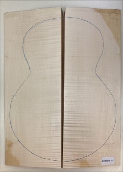 Back & Sides Sycamore / Europ. Maple, Archtop Unique Piece #021